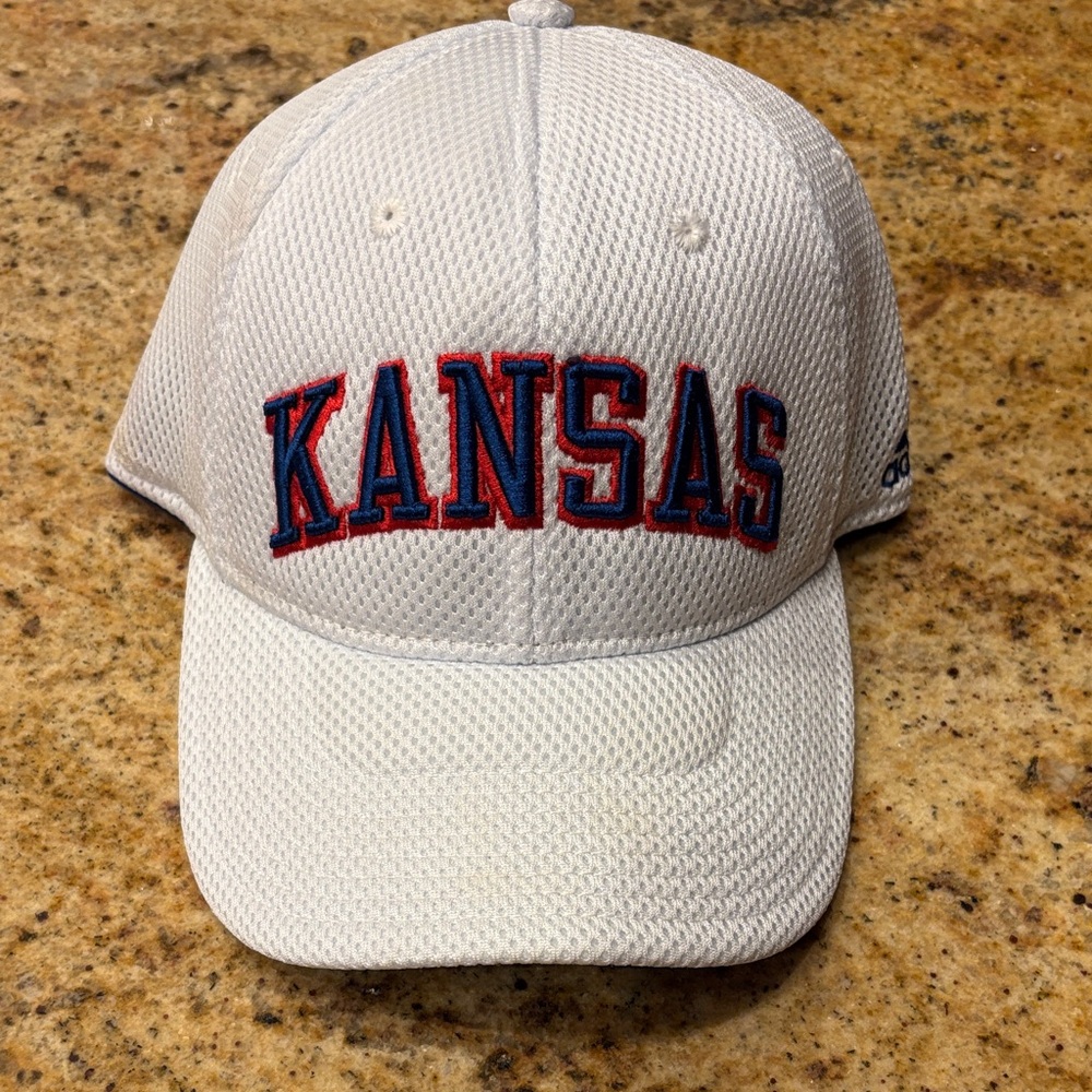 Adidas Kansas White baseball Cap
